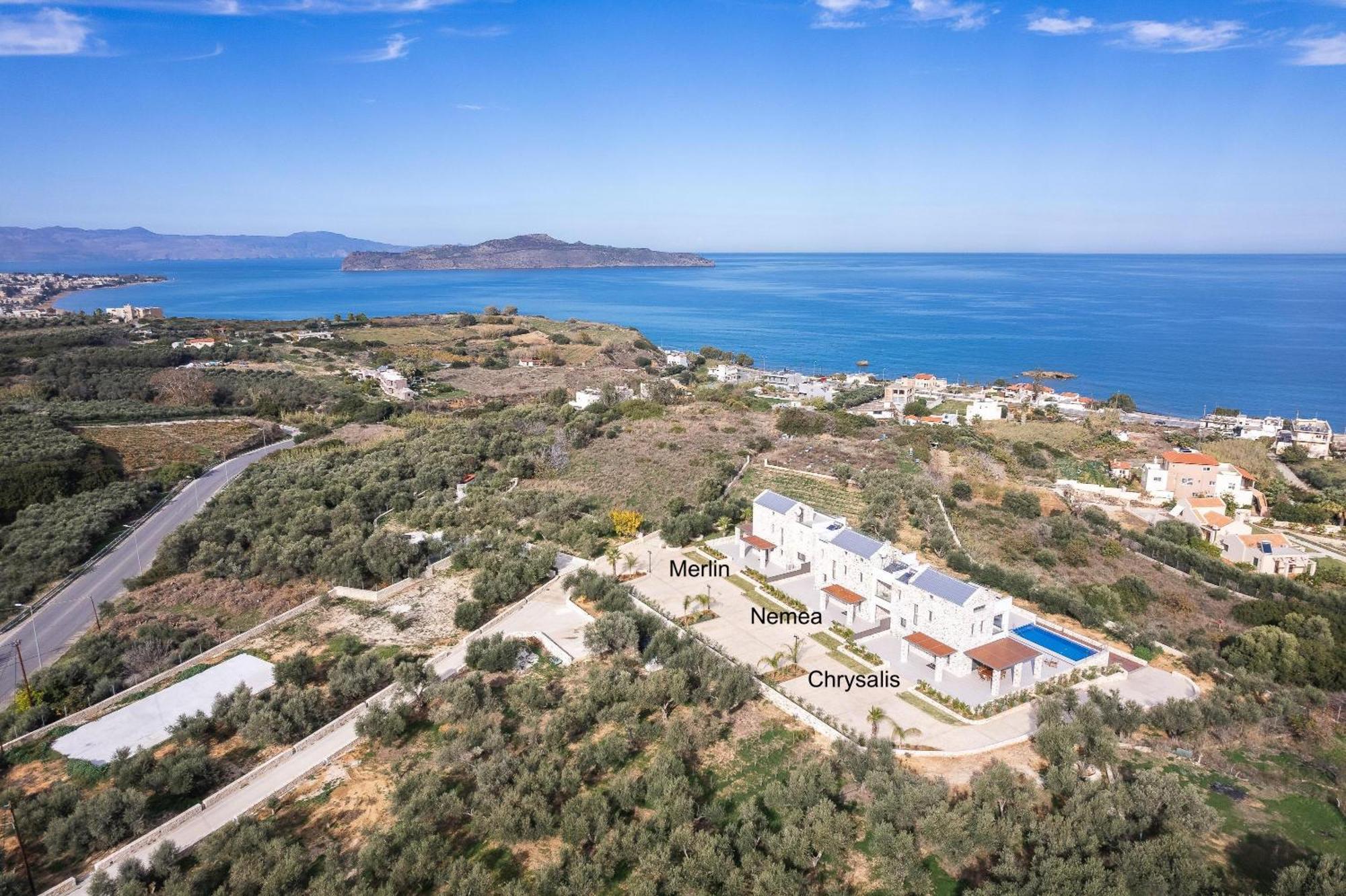Oinolithos Luxury Villas Kalamaki Exteriér fotografie